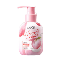 Крем для рук SADOER Peach + Vitamin C з вазеліном живильний, зволожуючий 150 г