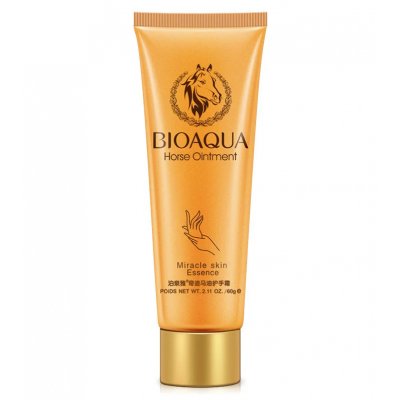 Увлажняющий крем для рук BIOAQUA Horse Ointment Miracle Skin Essence с лошадиным маслом 60 мл