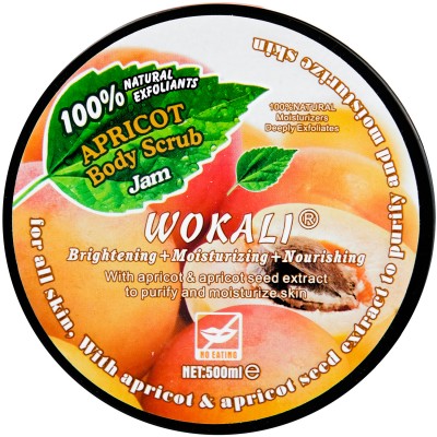 Скраб для тіла Wokali Body Scrub Jam Apricot WKL371 500 мл