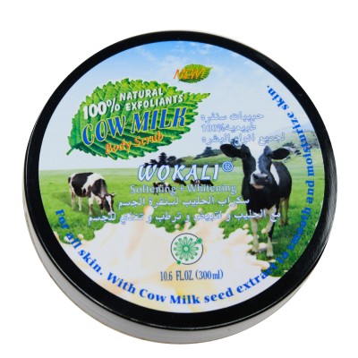 Скраб для тела Wokali Cow Milk Body Scrub с экстрактом молока WKL211 300 мл