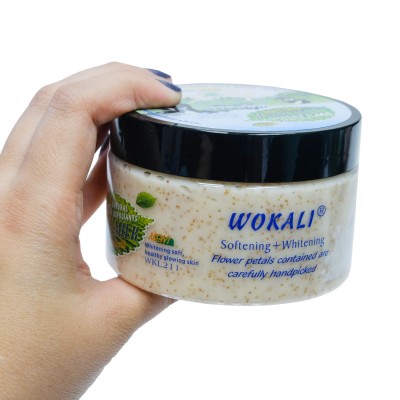 Скраб для тела Wokali Cow Milk Body Scrub с экстрактом молока WKL211 300 мл