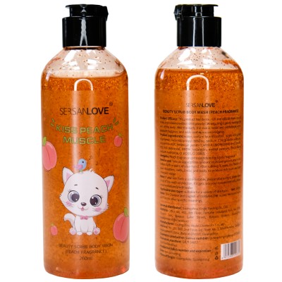 Гель-скраб для тіла SERSANLOVE Kiss Peach Muscle з екстрактом персика 260 мл
