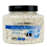 Скраб для тіла Wokali Fresh Skin Scrub Cow Milk WKL217 500 г