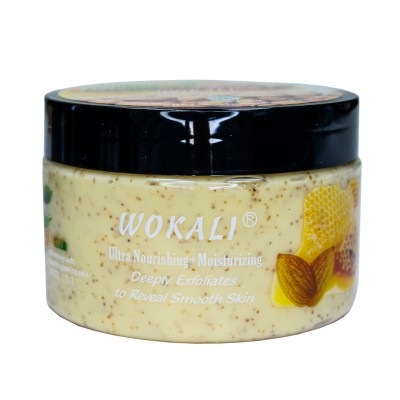 Скраб для тіла Wokali Honey + Almond Body Scrub з екстрактом мигдалю і меду WKL153 300 мл
