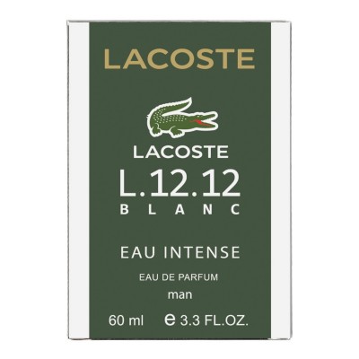 Парфум чоловічий Lacoste L.12.12. Blanc Eau Intense 60 мл