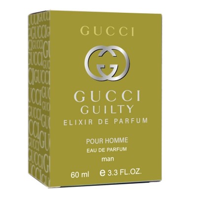 Парфум чоловічий Gucci Guilty Elixir de Parfum pour Homme 60 мл