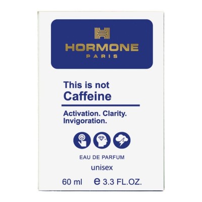 Парфум унісекс Hormone Paris This is not Caffeine 60 мл