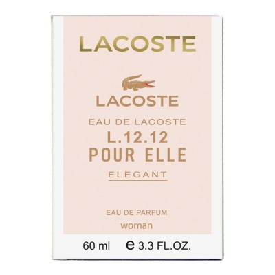 Парфюм женский Lacoste Eau de Lacoste L.12.12 Pour Elle Elegant 60 мл
