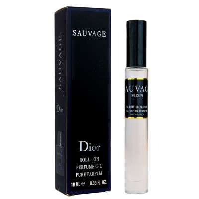 Парфум масляний чоловічий Dior Sauvage Elixir 10 мл