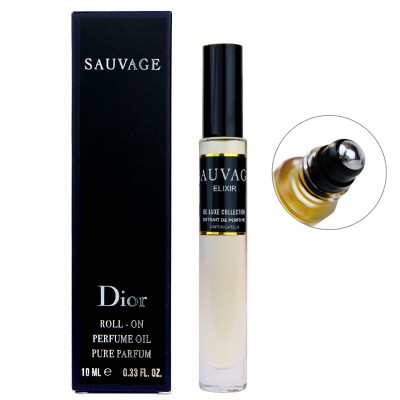 Парфум масляний чоловічий Dior Sauvage Elixir 10 мл