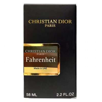  Dior Fahrenheit Perfume Newly чоловічий 58 мл