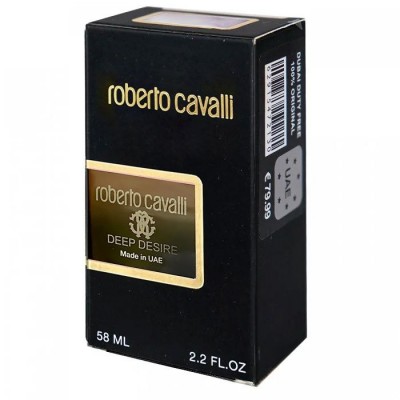  Roberto Cavalli Uomo Deep Desire Perfume Newly чоловічий 58 мл