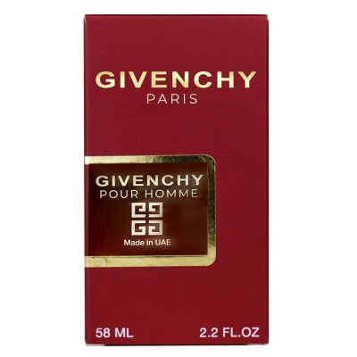 Givenchy Pour Homme Perfume Newly мужской 58 мл
