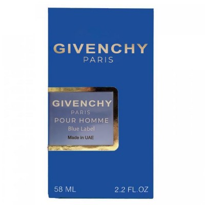  Givenchy Pour Homme Blue Label Perfume Newly мужской 58 мл