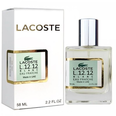 Lacoste L.12.12 Blanc Eau Fraiche Perfume Newly чоловічий 58 мл
