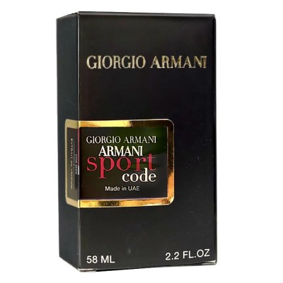  Giorgio Armani Armani Code Sport Perfume Newly чоловічий 58 мл