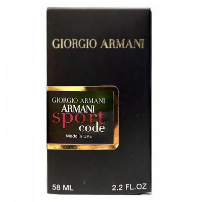  Giorgio Armani Armani Code Sport Perfume Newly чоловічий 58 мл