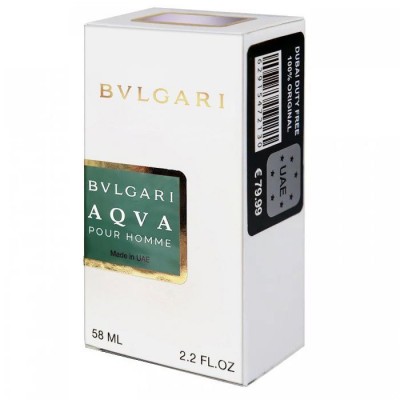  Bvlgari Aqva Pour Homme Perfume Newly чоловічий 58 мл