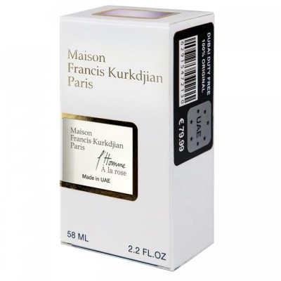  Maison Francis Kurkdjian L`Homme A La Rose Perfume Newly чоловічий 58 мл