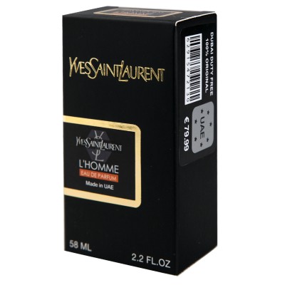  Yves Saint Laurent L`Homme Eau de Parfum Perfume Newly чоловічий 58 мл