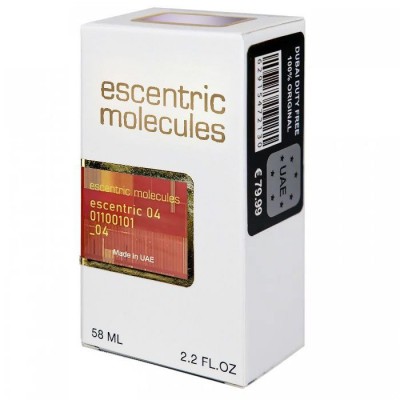  Ecentric Molecule Escentric 04 Perfume Newly унісекс 58 мл