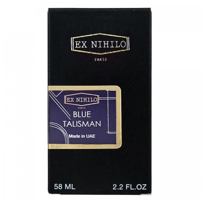  EX NIHILO Blue Talisman Perfume Newly унісекс 58 мл
