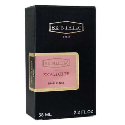  EX NIHILO Explicite Perfume Newly унисекс 58 мл