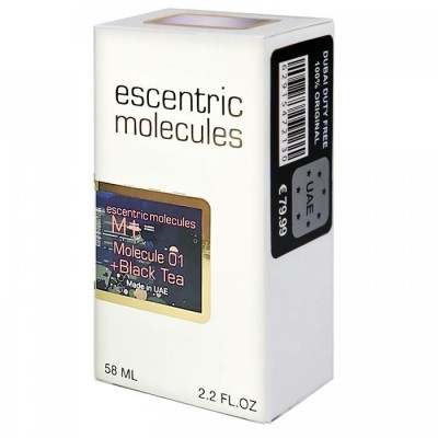 Ecentric Molecule Molecule 01 + Black Tea Perfume Newly унісекс 58 мл