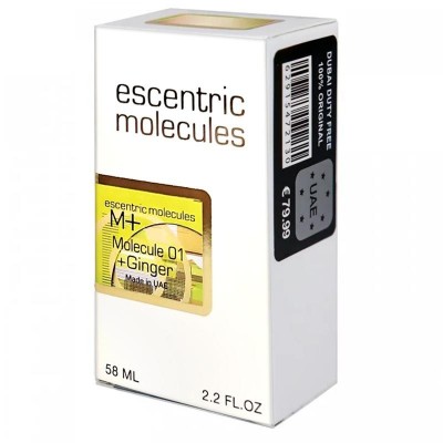  Ecentric Molecule Molecule 01 + Ginger Perfume Newly унісекс 58 мл