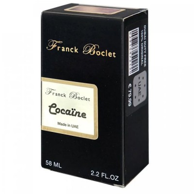  Franck Boclet Cocaine Perfume Newly унисекс 58 мл