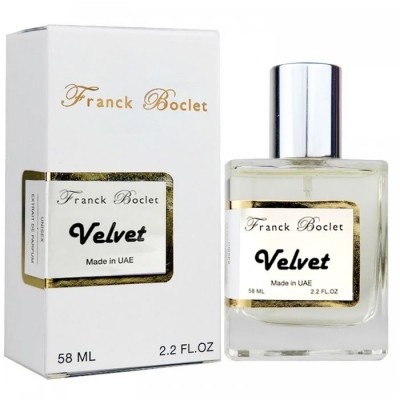  Franck Boclet Velvet Perfume Newly унисекс 58 мл