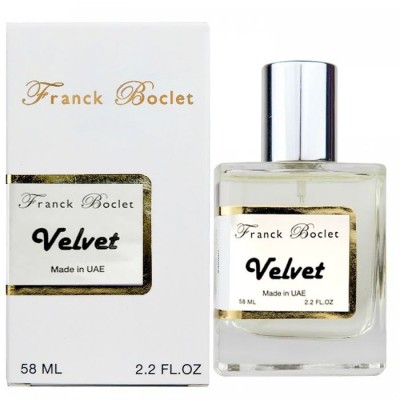  Franck Boclet Velvet Perfume Newly унисекс 58 мл