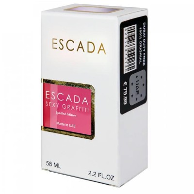  Escada Sexy Graffiti Limited Edition Perfume Newly женский 58 мл