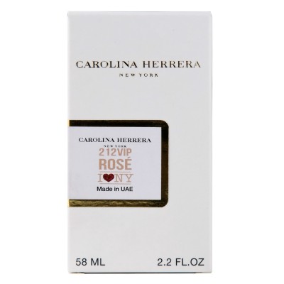  Carolina Herrera 212 VIP Rose Love NY Perfume Newly жіночий 58 мл