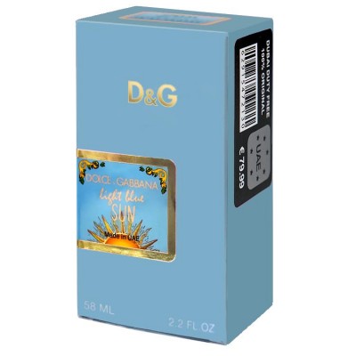  Dolce&Gabbana Light Blue Sun Perfume Newly жіночий 58 мл