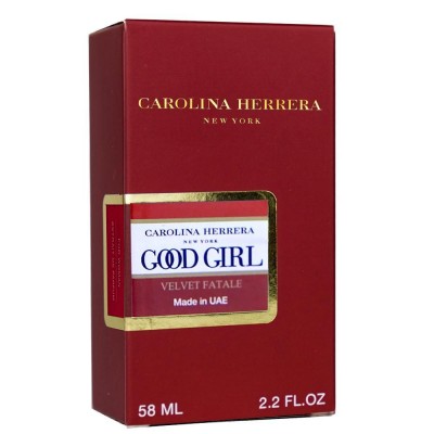  Carolina Herrera Good Girl Velvet Fatale Perfume Newly жіночий 58 мл