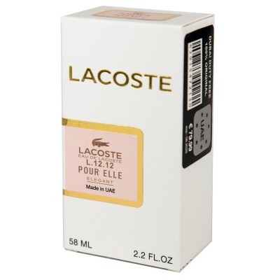  Lacoste Eau De Lacoste L.12.12 Pour Elle Elegant Perfume Newly жіночий 58 мл