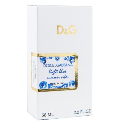  Dolce&Gabbana Light Blue Summer Vibes Perfume Newly жіночий 58 мл