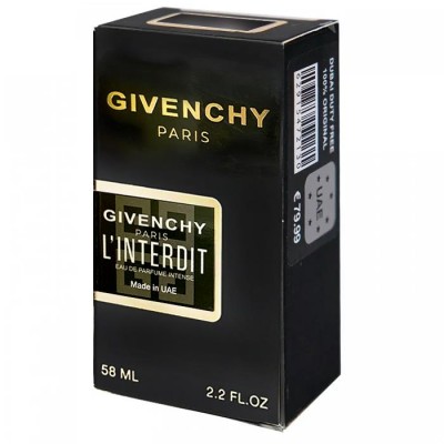  Givenchy L`Interdit Eau de Parfum Intense Perfume Newly жіночий 58 мл