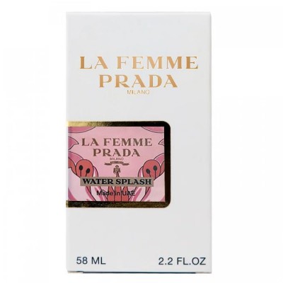  Prada La Femme Water Splash Perfume Newly жіночий 58 мл