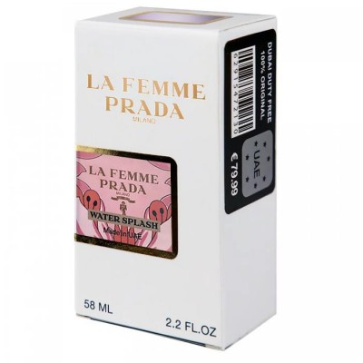  Prada La Femme Water Splash Perfume Newly жіночий 58 мл