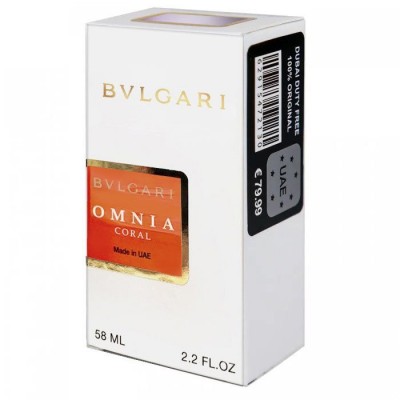  Bvlgari Omnia Coral Perfume Newly жіночий 58 мл