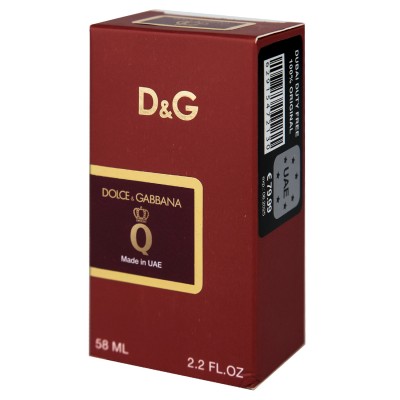  Dolce&Gabbana Q Perfume Newly жіночий 58 мл