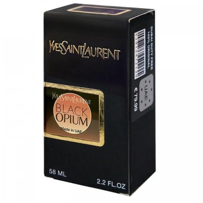  Yves Saint Laurent Black Opium Perfume Newly женский 58 мл