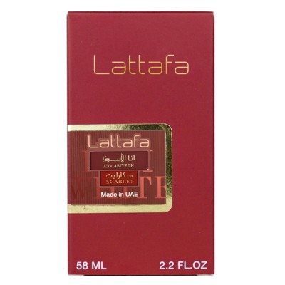 Lattafa Ana Abiyedh Scarlet Perfume Newly жіночий 58 мл