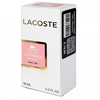  Lacoste Eau De Lacoste L.12.12 Pour Elle Sparkling Perfume Newly женский 58 мл