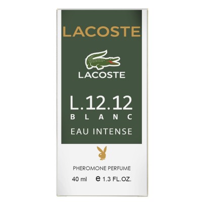  Lacoste L.12.12. Blanc Eau Intense Pheromone Parfum чоловічий 40 мл