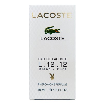  Lacoste Eau De Lacoste L.12.12 Blanc-Pure Pheromone Parfum чоловічий 40 мл