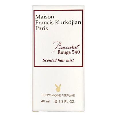 Maison Francis Kurkdjian Baccarat Rouge 540 Scented Hair Mist Pheromone Parfum унісекс 40 мл