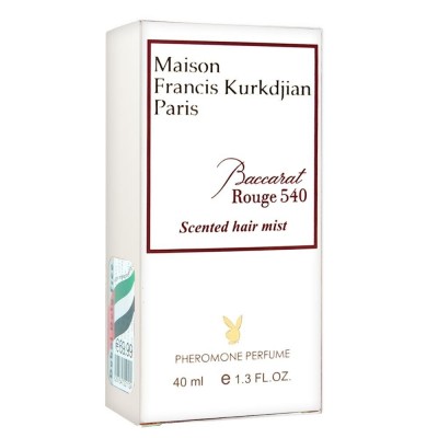  Maison Francis Kurkdjian Baccarat Rouge 540 Scented Hair Mist Pheromone Parfum унісекс 40 мл